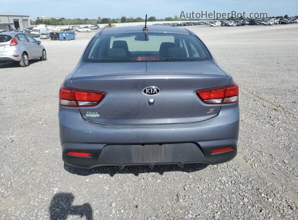 3KPA24AD1LE309205 2020 KIA RIO Gray Rear view