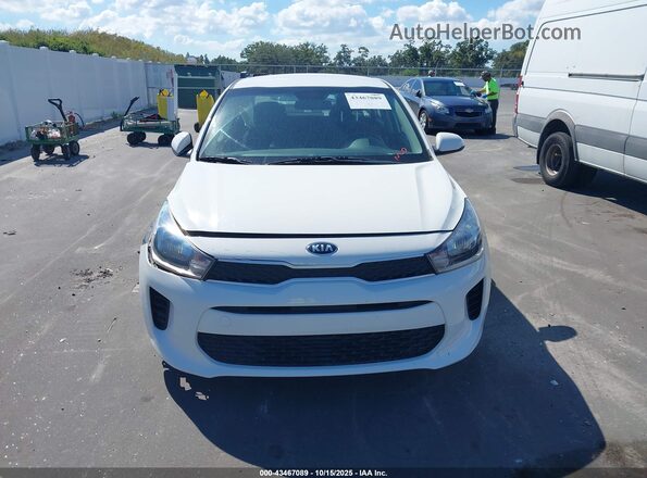 3KPA24AD1LE337179 2020 KIA RIO White Vista del cuadro de instrumentos