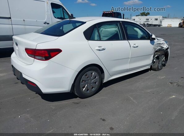 3KPA24AD1LE337179 2020 KIA RIO White Trasero derecho