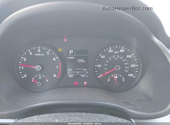 3KPA24AD1LE337179 2020 KIA RIO White Vista de los asientos traseros