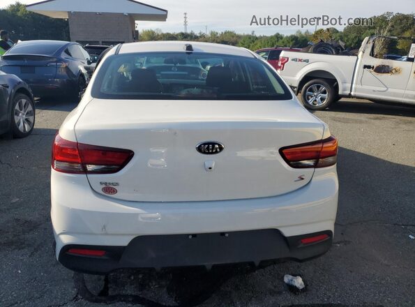 3KPA24AD2LE260015 2020 KIA RIO White Вид ззаду