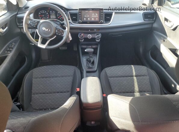 3KPA24AD2LE260015 2020 KIA RIO White Вид панелі приладів