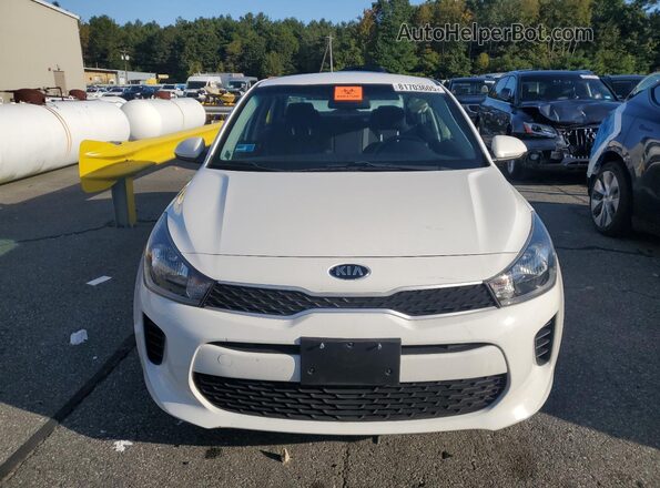 3KPA24AD2LE260015 2020 KIA RIO White Вид спереду