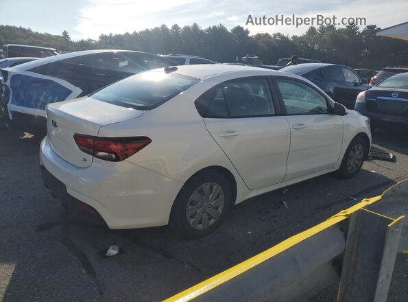 3KPA24AD2LE260015 2020 KIA RIO White Задня права чверть