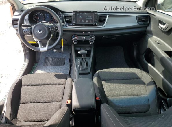 3KPA24AD2LE282144 2020 KIA RIO Silver Vista del salpicadero