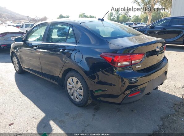 3KPA24AD2LE285190 2020 KIA RIO Black Tył lewy