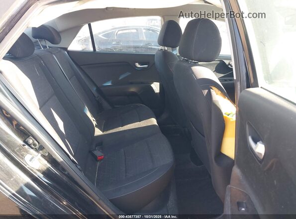 3KPA24AD2LE285190 2020 KIA RIO Black Widok naklejki z numerem VIN