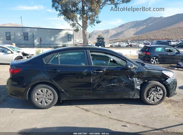 3KPA24AD2LE285190 2020 KIA RIO Black Widok wnętrza z tyłu