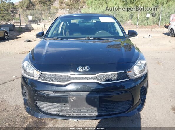 3KPA24AD2LE285190 2020 KIA RIO Black Widok zestawu wskaźników