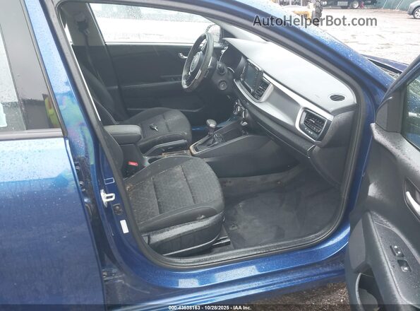 3KPA24AD2LE321864 2020 KIA RIO Blue Vista interior delantera