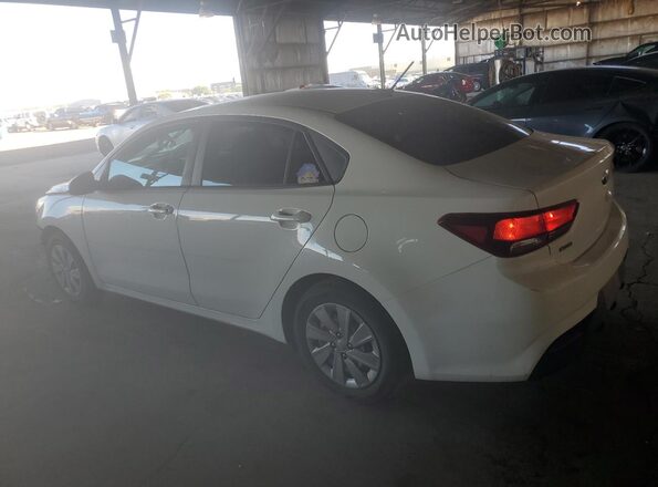 3KPA24AD2LE327597 2020 KIA RIO White Trasero izquierdo