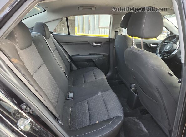 3KPA24AD2ME381841 2021 KIA RIO Черный Вид задних сидений