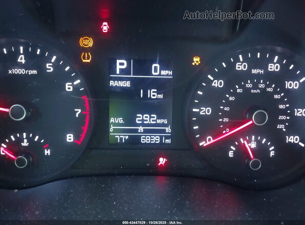 3KPA24AD2ME384349 2021 KIA RIO Gray 