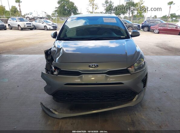 3KPA24AD2ME384349 2021 KIA RIO Gray Vista del cuadro de instrumentos