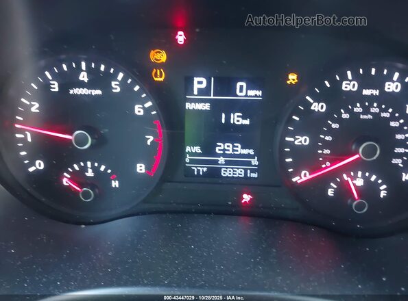 3KPA24AD2ME384349 2021 KIA RIO Gray Vista de los asientos traseros