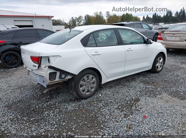 3KPA24AD2NE496389 2022 KIA RIO White 