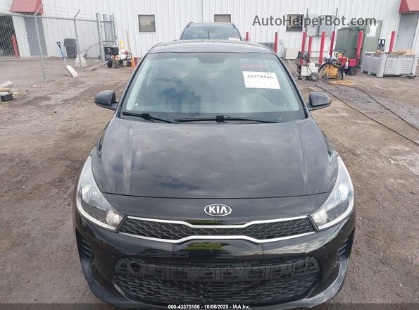 3KPA24AD3LE263098 2020 KIA RIO Черный Вид щитка приборов