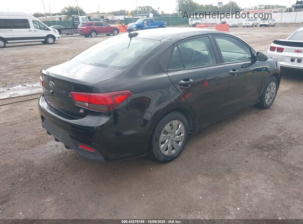 3KPA24AD3LE263098 2020 KIA RIO Черный Задняя правая четверть