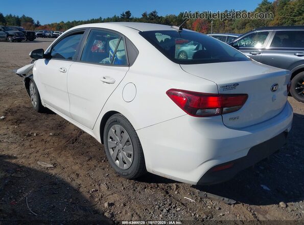 3KPA24AD3LE279673 2020 KIA RIO White Rear left