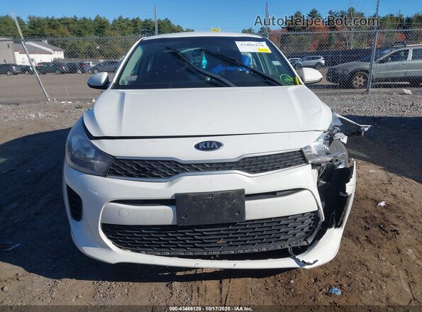 3KPA24AD3LE279673 2020 KIA RIO White Instrument cluster view