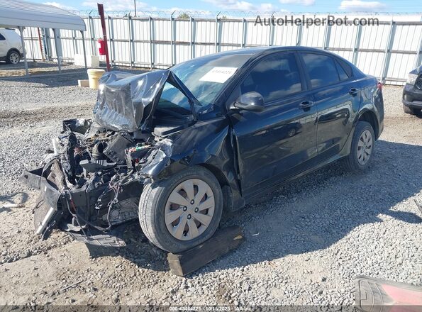 3KPA24AD3LE296828 2020 KIA RIO Black Vista tres cuartos delantera izquierda