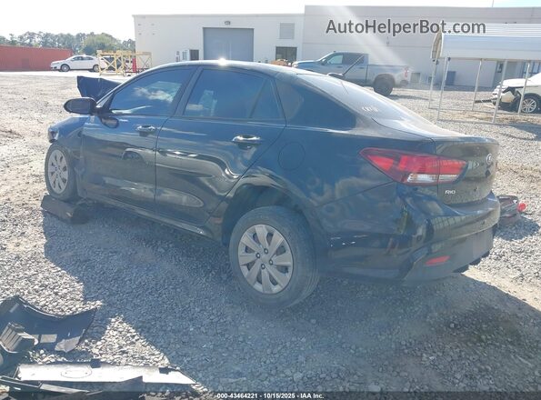 3KPA24AD3LE296828 2020 KIA RIO Black Trasero izquierdo