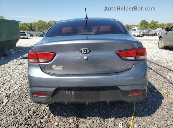 3KPA24AD3LE329570 2020 KIA RIO Gray Rear view