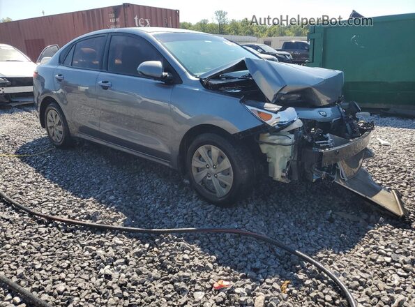 3KPA24AD3LE329570 2020 KIA RIO Gray Front right