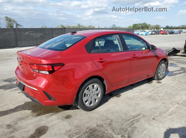 3KPA24AD3ME395201 2021 KIA RIO Red Հետևի աջ