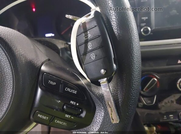 3KPA24AD4LE279620 2020 KIA RIO Blue წინა პანელის ხედი
