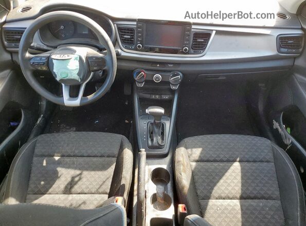 3KPA24AD4LE293789 2020 KIA RIO White წინა პანელის ხედი