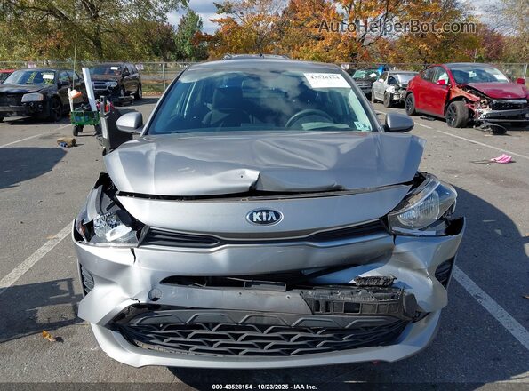 3KPA24AD4ME397507 2021 KIA RIO Silver Front view
