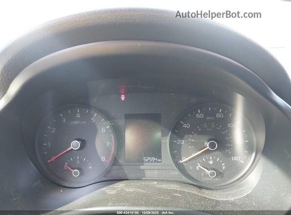 3KPA24AD4ME404374 2021 KIA RIO White Widok tylnych siedzeń