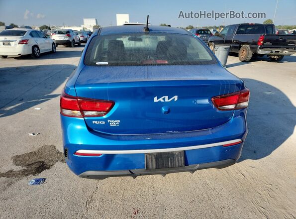 3KPA24AD4NE471445 2022 KIA RIO Blue 