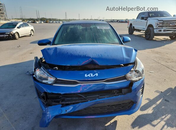 3KPA24AD4NE471445 2022 KIA RIO Blue 