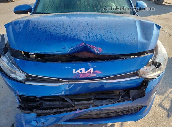 3KPA24AD4NE471445 2022 KIA RIO Blue 
