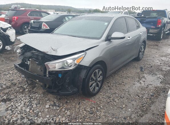 3KPA24AD4NE504783 2022 KIA RIO Silver Передня ліва чверть