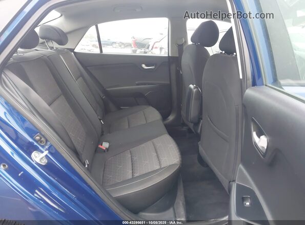 3KPA24AD5LE255889 2020 KIA RIO Dark Blue VIN კოდის სტიკერის ხედი