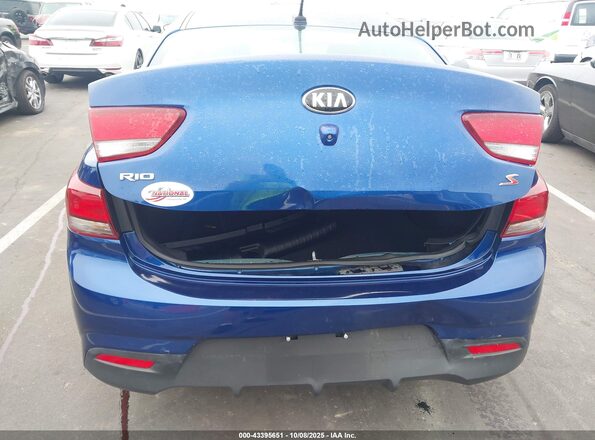3KPA24AD5LE255889 2020 KIA RIO Dark Blue წინა ხედი