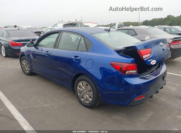 3KPA24AD5LE255889 2020 KIA RIO Dark Blue უკანა მარცხენა