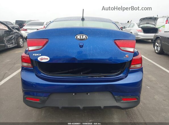 3KPA24AD5LE255889 2020 KIA RIO Dark Blue 