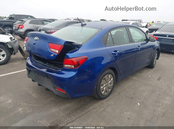 3KPA24AD5LE255889 2020 KIA RIO Dark Blue უკანა მარჯვენა