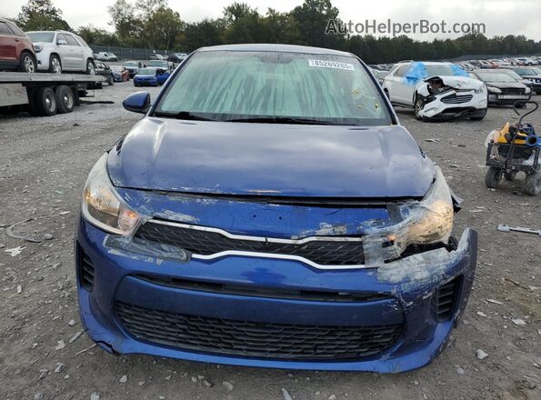 3KPA24AD5LE293249 2020 KIA RIO Blue Vista frontal