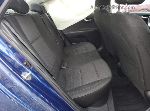 3KPA24AD5LE293249 2020 KIA RIO Blue Vista de los asientos traseros