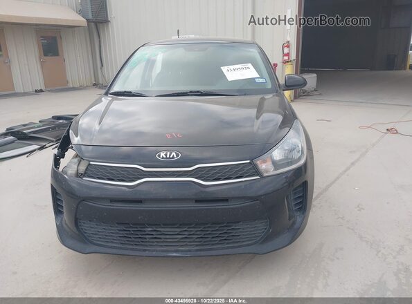 3KPA24AD5LE296720 2020 KIA RIO Black Vista interior trasera