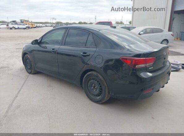 3KPA24AD5LE296720 2020 KIA RIO Black Trasero izquierdo