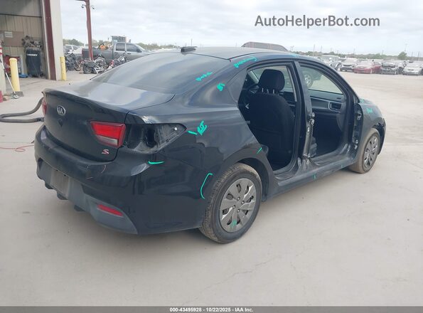 3KPA24AD5LE296720 2020 KIA RIO Black Trasero derecho