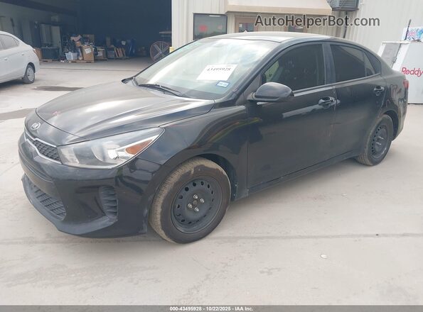 3KPA24AD5LE296720 2020 KIA RIO Black Vista tres cuartos delantera izquierda
