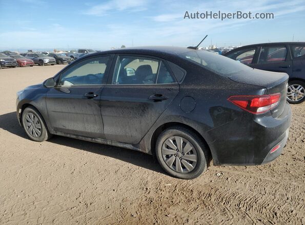 3KPA24AD5LE309465 2020 KIA RIO Black Rear left