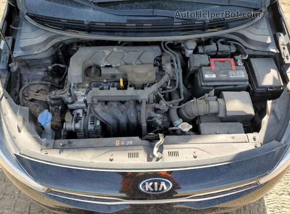 3KPA24AD5LE309465 2020 KIA RIO Black Rear interior view